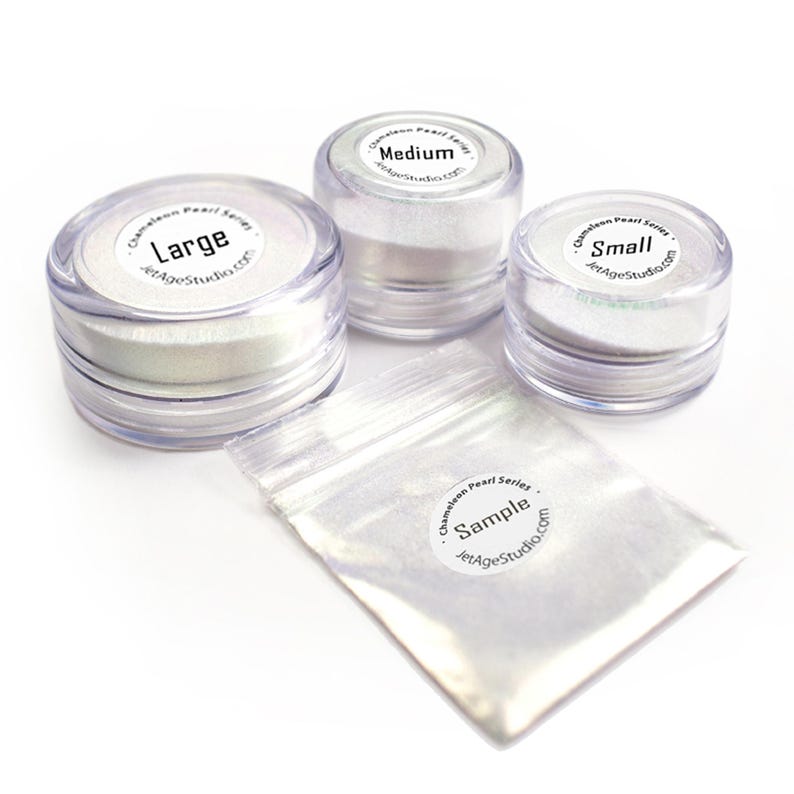 Betelgeuse Flake-Lumiere Lusters Color Shifting Metallic Foil Gilding Art Pigment- Non-Plastic for Cosmetic, Craft, Resin and Glass Art image 7
