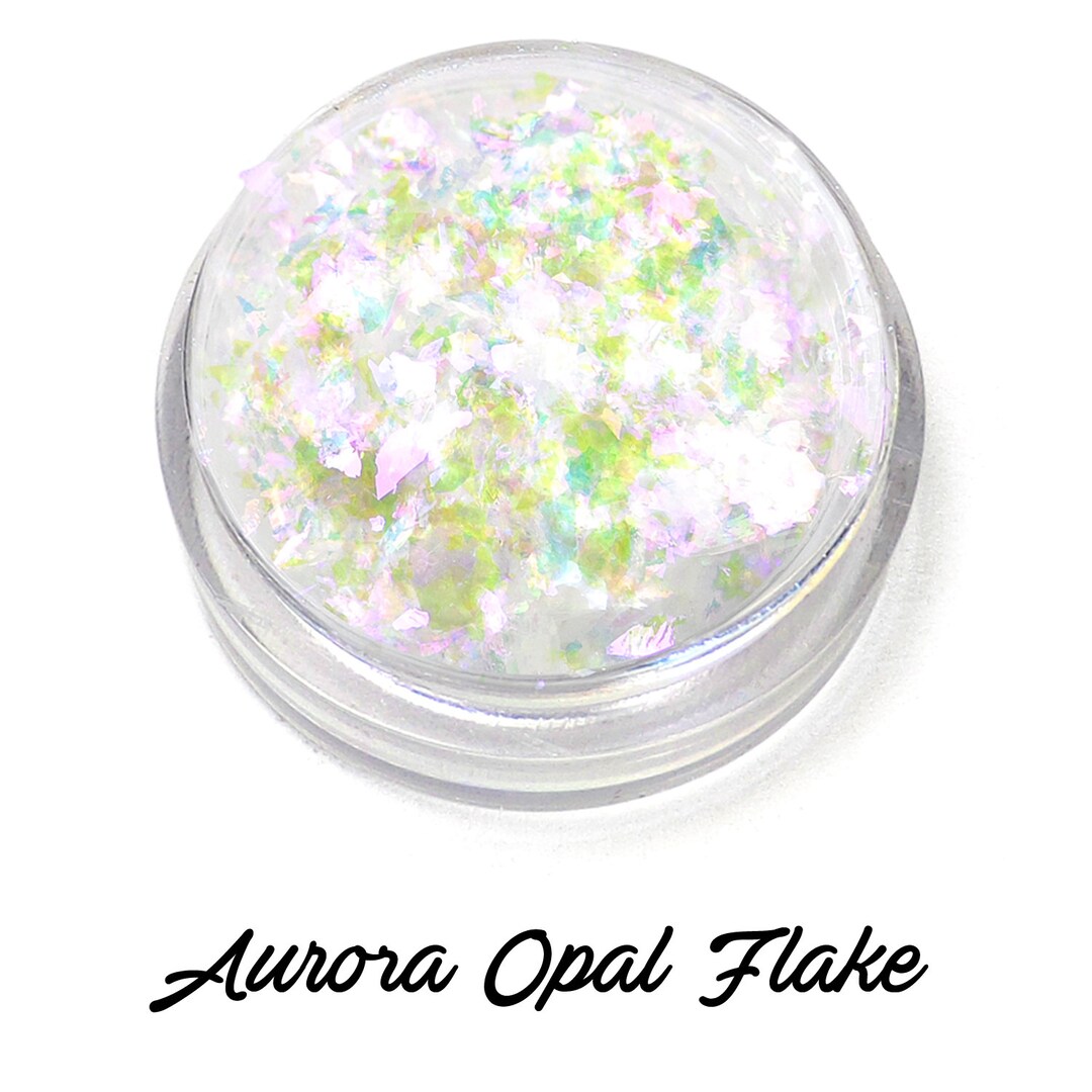 Aurora Opal Flake - Lumiere Lusters Color Shifting Transparent Dichroic ...