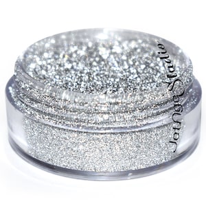 Silver Crushed Diamond Sparkly Reflective Powder Art Glitter