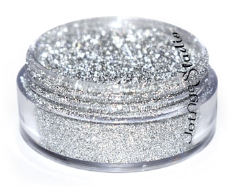Silver Crushed Diamond Sparkly Reflective Powder Art Glitter