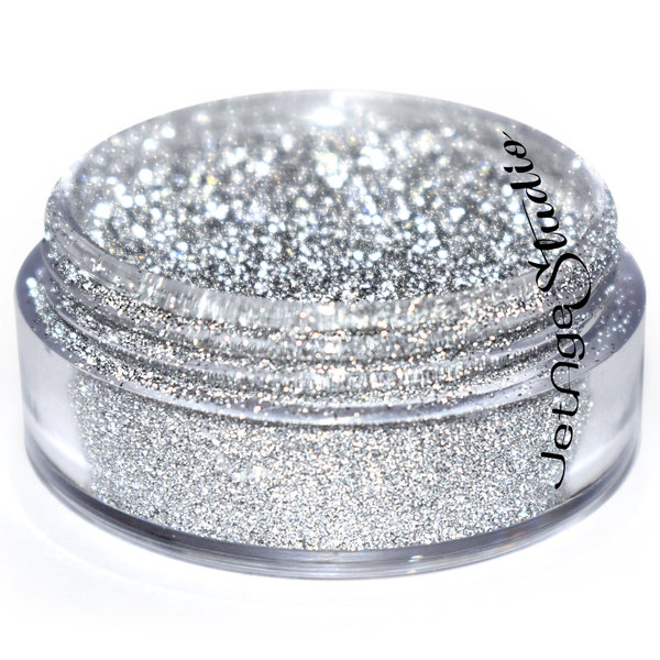 Silver Crushed Diamond Sparkly Reflective Powder Art Glitter