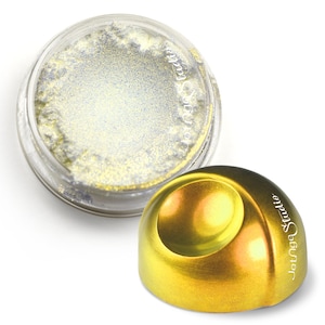 Bright Yellow Gold - Illusion Series Fine Transparent Powder Pigment