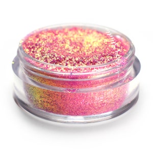 Shocking Pink Jelly Chameleon Multichrome Aurora Powder - Etsy