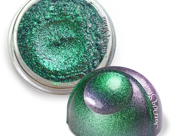 Solana Green Color Shifting Chameleon Pearl Pigment Powder