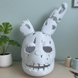 Spring Trap Mask Cosplay Moveable Jaw