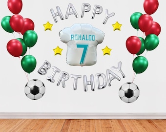 Balloon Bouquet CR7 Cristiano Ronaldo Themed