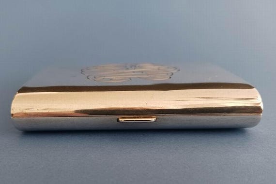 Sterling Silver Cigarette Case - image 5