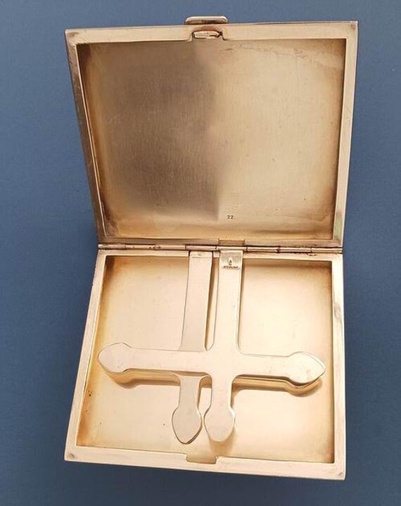 Sterling Silver Cigarette Case - image 4