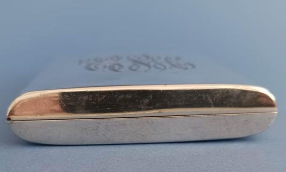 Sterling Silver Cigarette Case - image 6