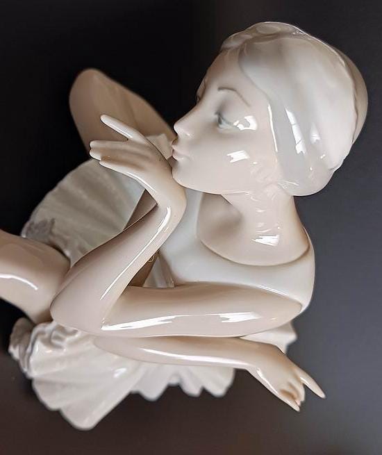 Lladro Swan - Etsy