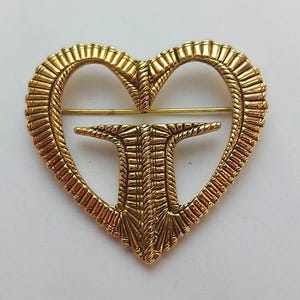 Heart Brooch