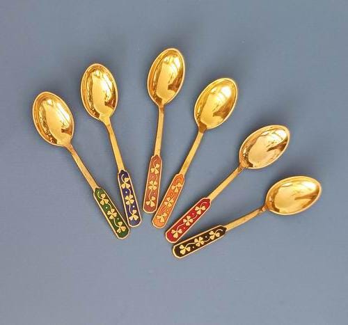 Clover Miniature Tea Set - Etsy