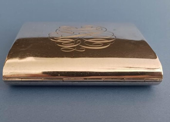 Sterling Silver Cigarette Case - image 7