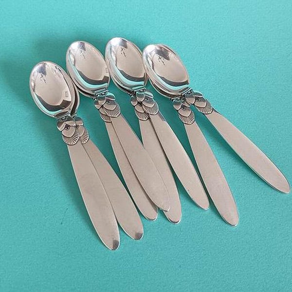 Georg Jensen Cactus Spoons