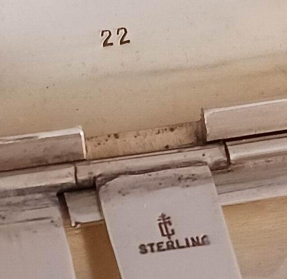 Sterling Silver Cigarette Case - image 8