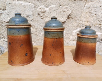 set of ceramic jugs