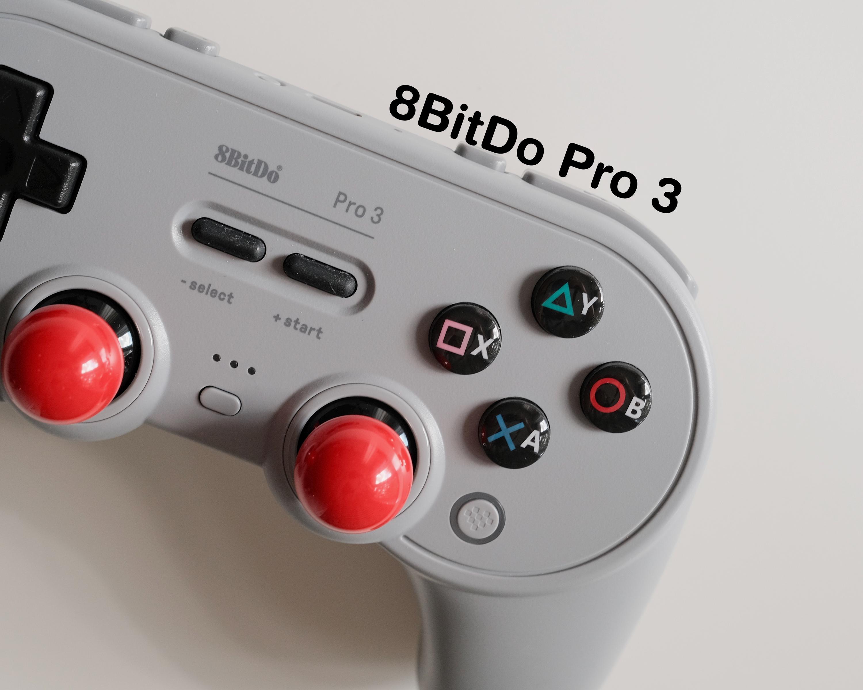 8bitdo Pro3 Controller Hybrid Buttons PS & XBOX Layout 2in1