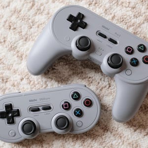 8BitDo Pro2 & SN30 Pro Controller PlayStation/PS ABXY FaceButtons(Controller Not Included)