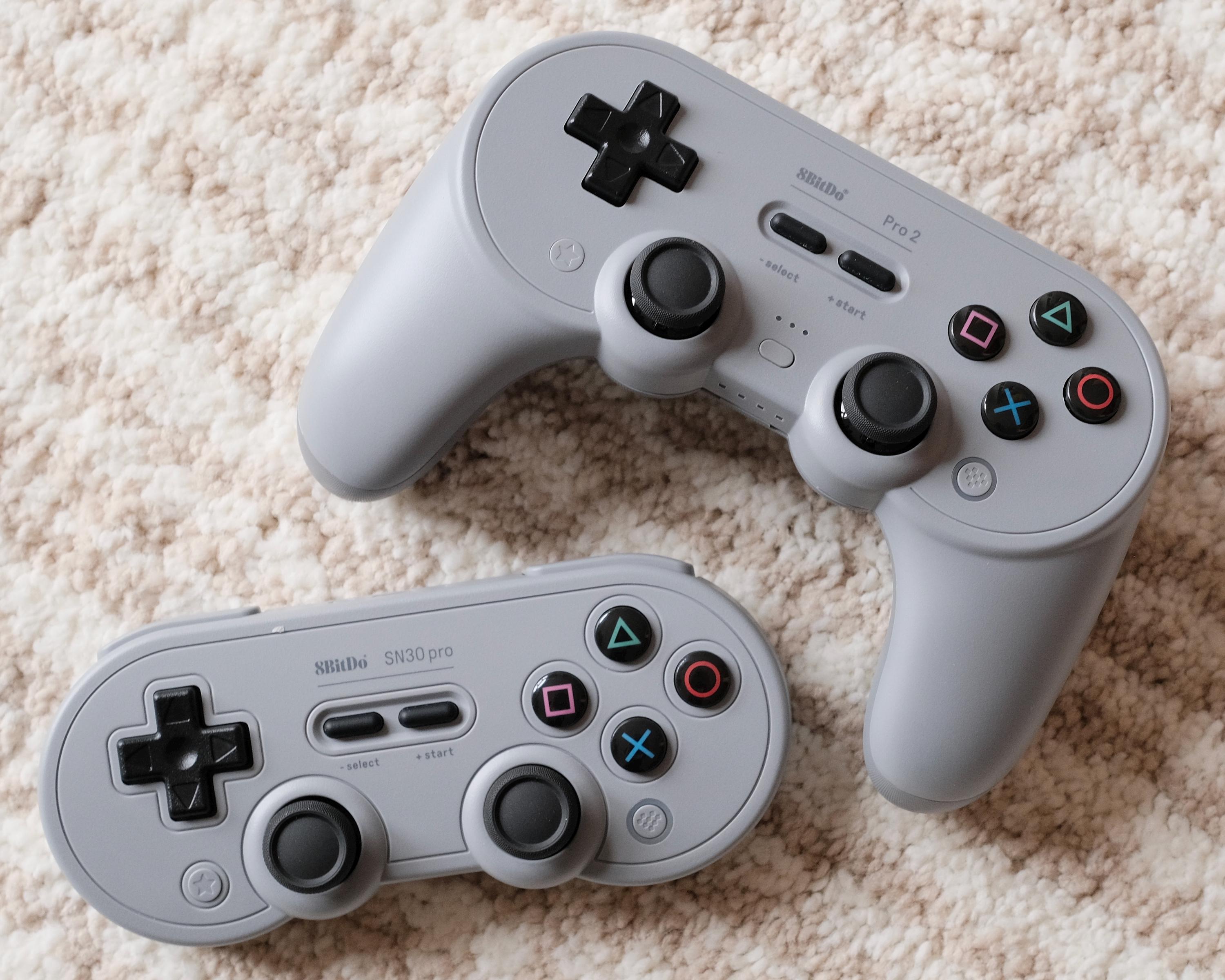 8bitdo Pro2 & SN30 Pro Controller Playstation/ps ABXY Facebuttons