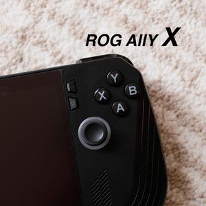 ROG Ally X Grey Colour ABXY Letters Face Buttons