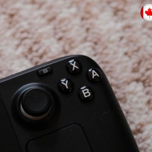 Steam Deck Nintendo Layout Buttons OLED & LCD Compatible - Engraved ABXY Letters