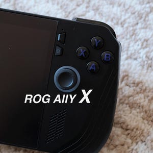 ROG Ally X Purple Colour ABXY Letters Face Buttons