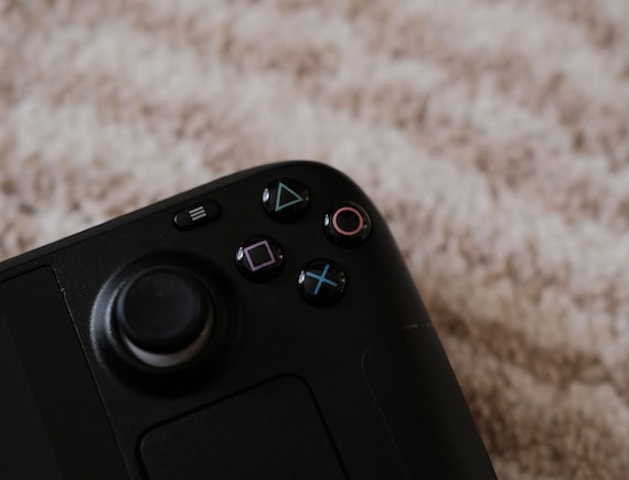 Steam Deck PlayStation PSX Style Buttons OLED & LCD  Steam Deck Compatible