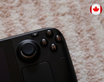 Pulsanti Steam Deck con font Orange Pixel: compatibili con LCD e OLED