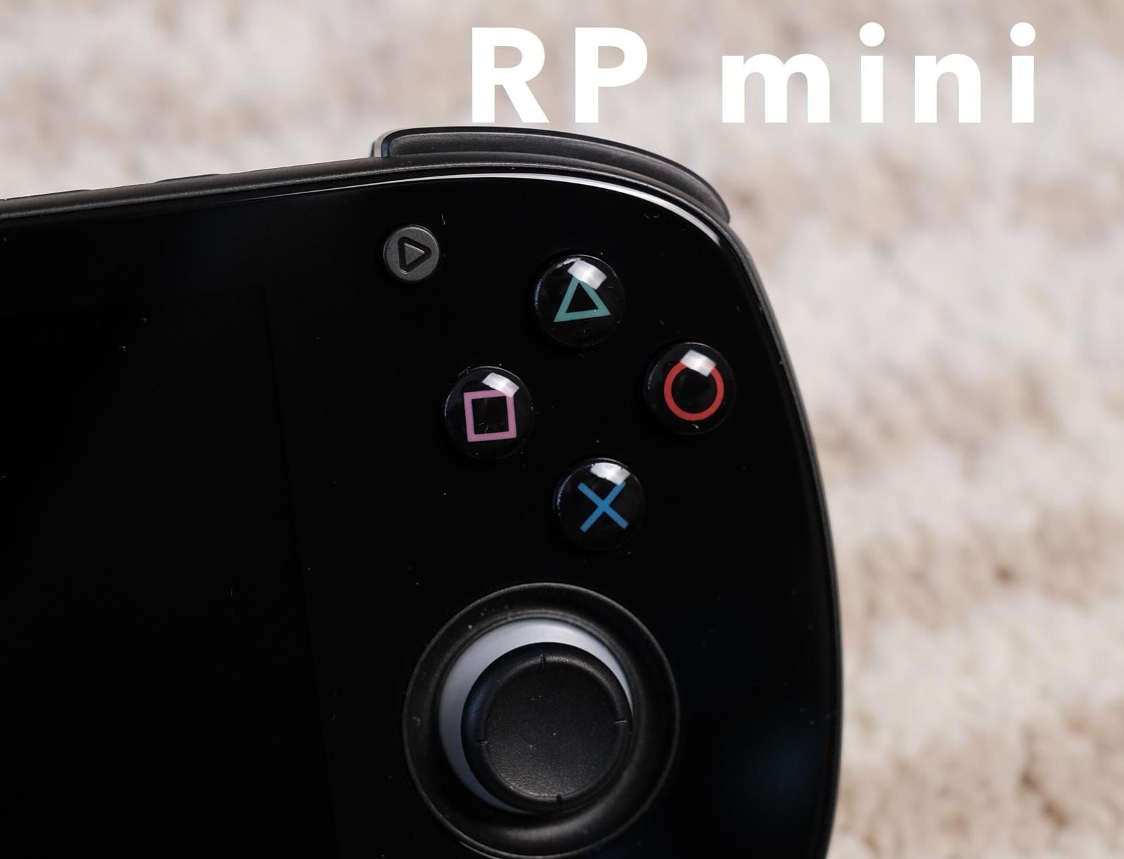 Retroid Pocket Mini V2 カスタムボタン変更済 Retroid Pocket/rp Mini Playstation PS Layout Face Buttons ABXY