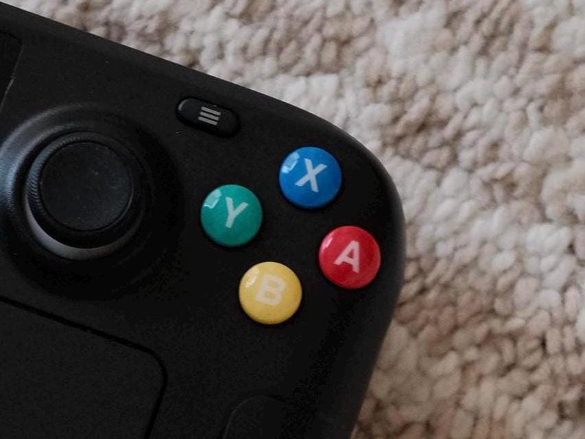 Super Famicom ABXY Buttons for Steam Deck OLED & LCD - Etsy