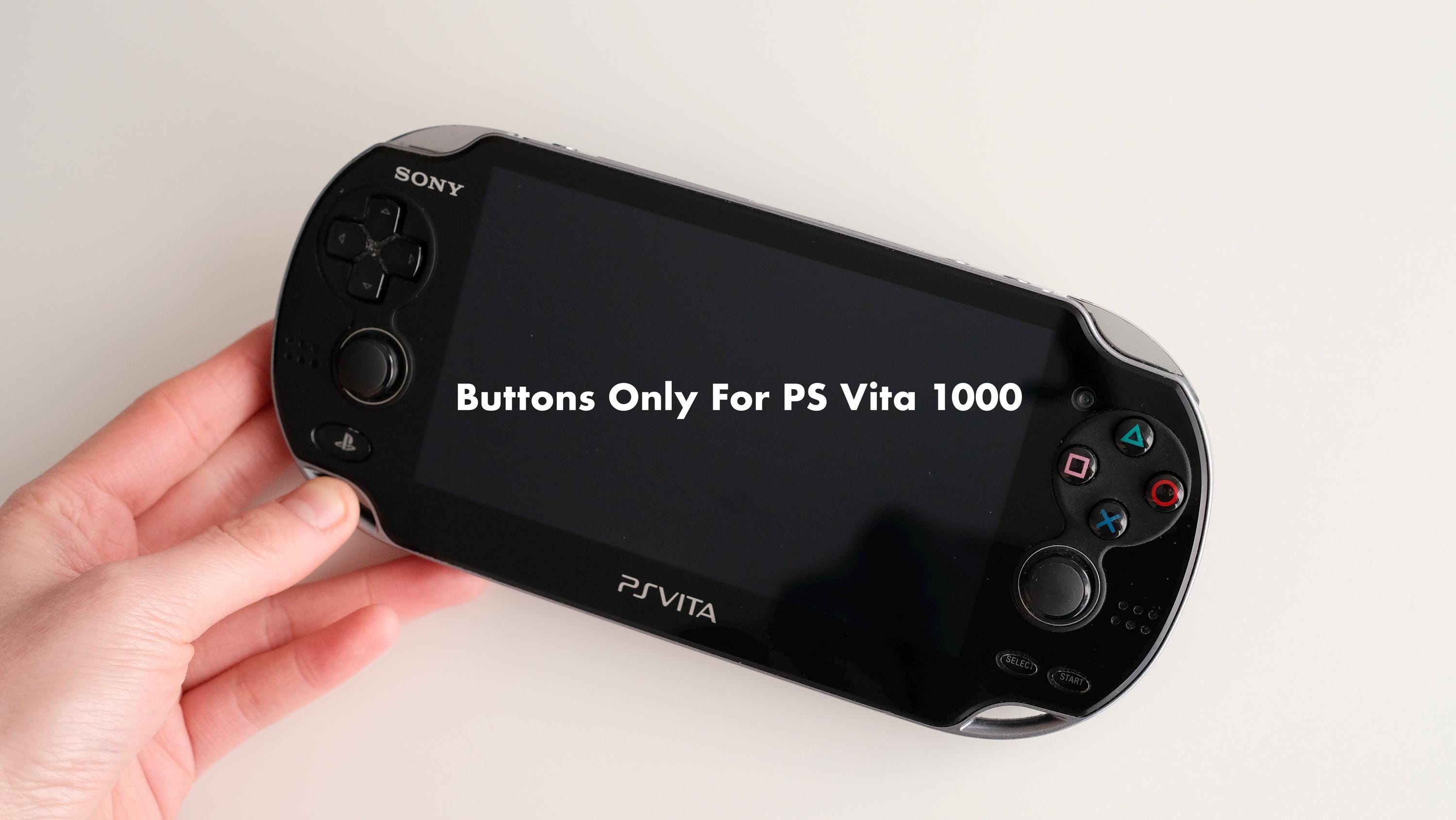 Playstation Vita/psvita 1000 Dualshock Scheme Action Buttons