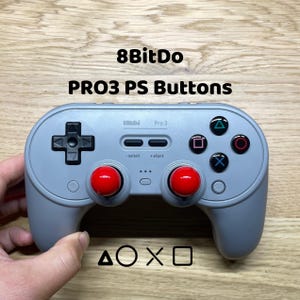 8BitDo Pro3 Controller PlayStation/PS ABXY Magnetic FaceButtons Pre-Order  (Controller Not Included)