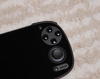 Retroid Pocket 5 RP5/ Flip 2 / 4Pro  Black Blank ABXY Buttons Face Buttons