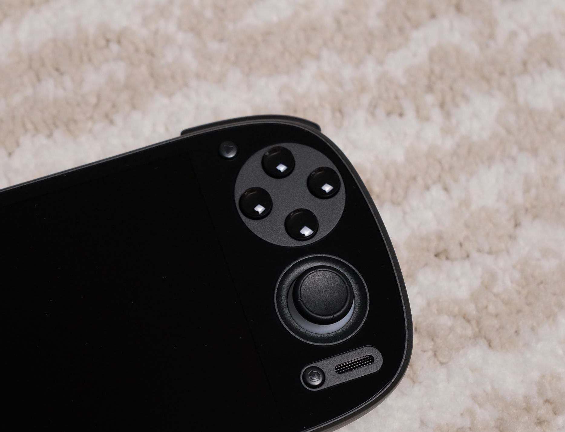 Retroid Pocket 5 RP5/ Flip 2 / 4Pro  Black Blank ABXY Buttons Face Buttons