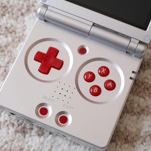 Anbernic RG35XXSP Red Buttons DIY Custom Replacement Buttons