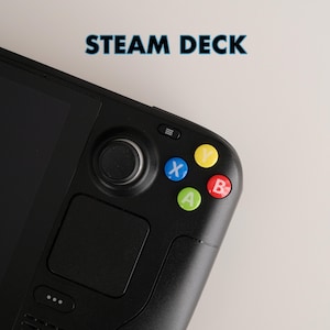 Botones frontales Skittle ABXY para Steam Deck de Xbox 360 - Compatibles con pantallas LCD y OLED (dispositivo no incluido)