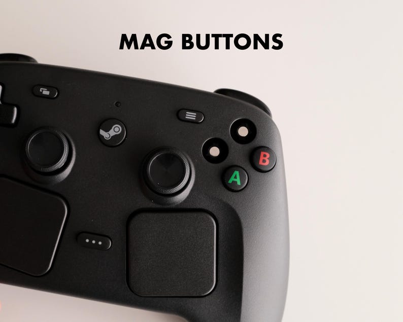 Magnetyczne przyciski kontrolera Steam ABXY Facebuttons zdjęcie 1