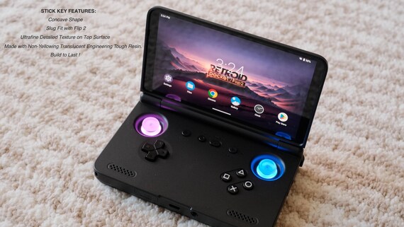 RETROID Pocket Flip ＋ おまけ Retroid Pocket Flip 2 Clear Thumbstick / Joystick