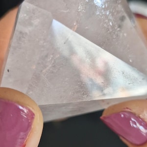 3D Diamant Bergkristall  auf Ständer