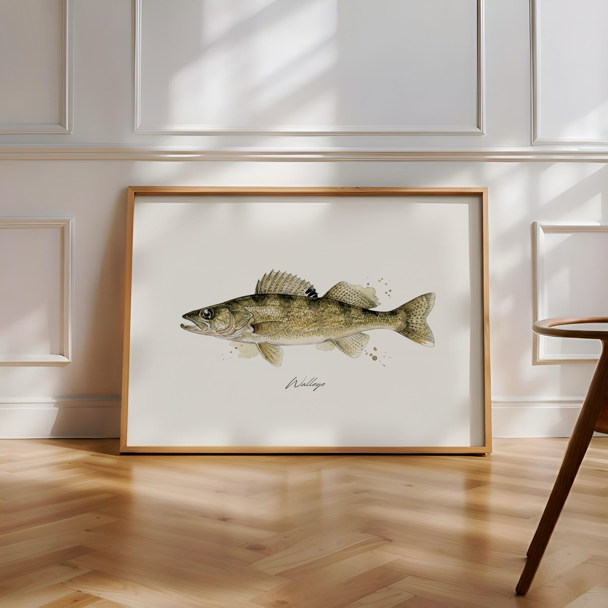 Cadre Photo Ancien Leurre De Pêche 3D - River's Edge - Style Lodge Rustique - 2x3 Pouces