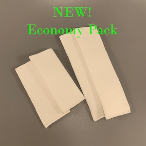 ECONOMY PACK of 8 anode bags for Electroforming, eforming supplies, copper electroforming, filter bag, 1 micron fabric, filter fabric