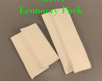 ECONOMY PACK of 8 anode bags for Electroforming, eforming supplies, copper electroforming, filter bag, 1 micron fabric, filter fabric