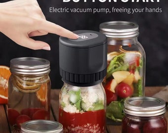 Food Preservation Automatic Vacuum Jar Sealing Machine