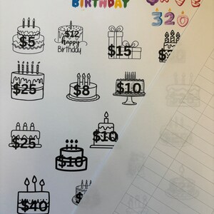 Birthday Savings Challenge