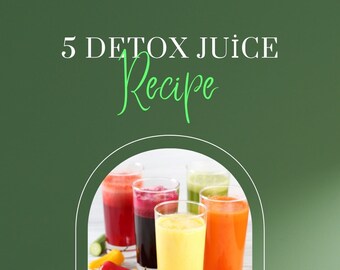 5 Recette de jus détox