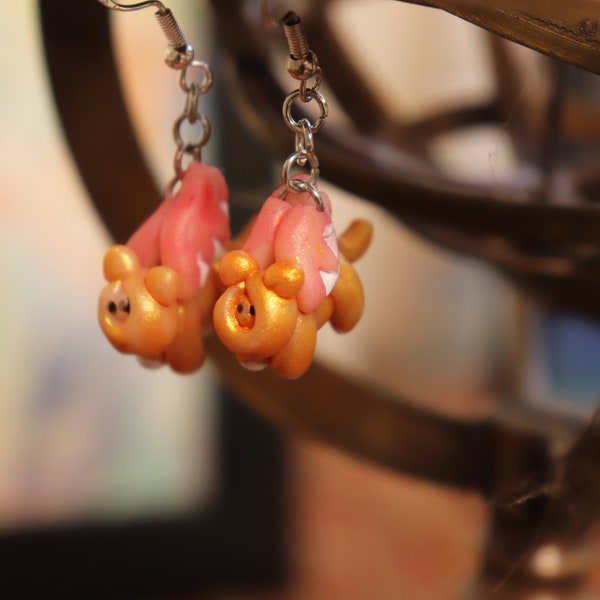 Winged Lion Earrings