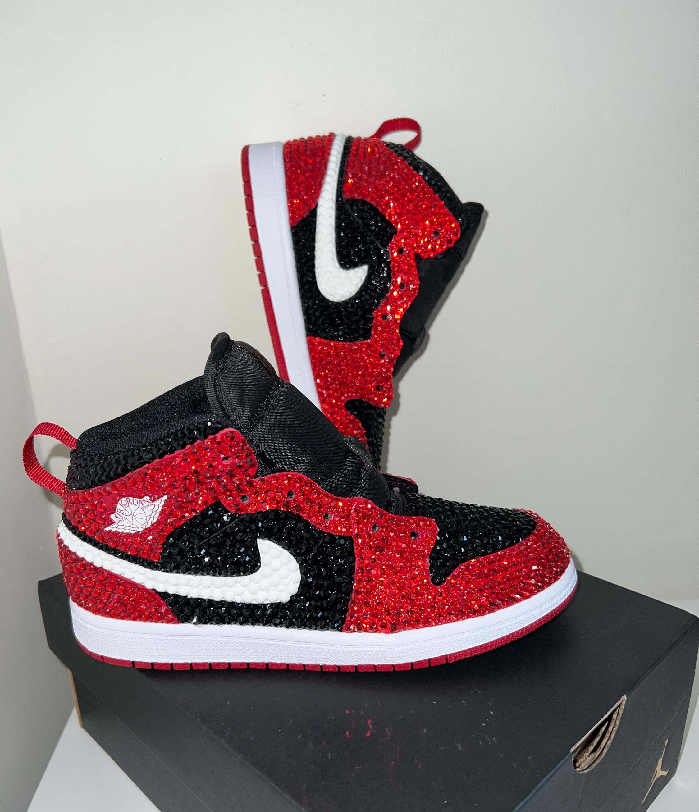 bedazzled jordan 1s
