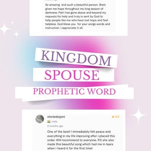 Palabra profética de la Esposa del Reino manifiesta tu historia de amor