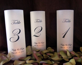 Customized Illuminated Wrap Lanterns for candles