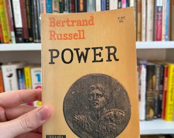 Bertrand Russell’s Power | A vintage Barnes and Noble book paperback